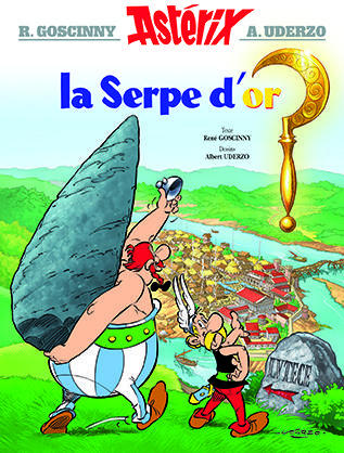 ASTERIX - T02 - ASTERIX - LA SERPE D-OR - N 2 - GOSCINNY/UDERZO - HACHETTE