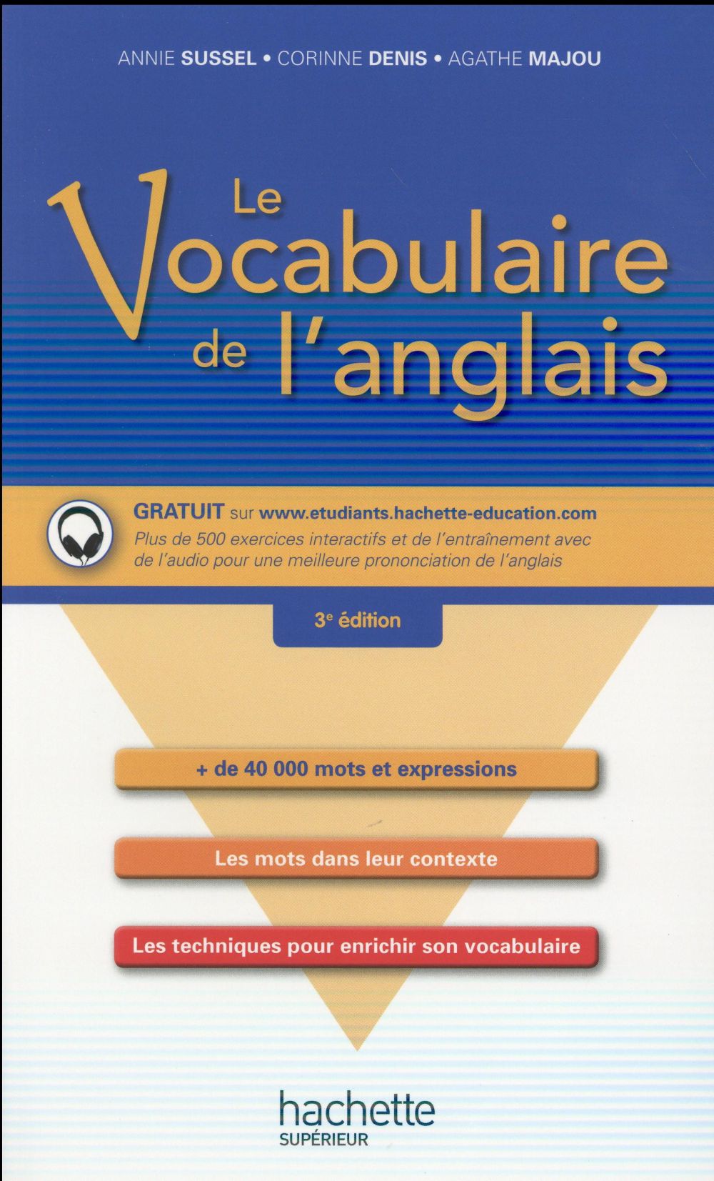 LE VOCABULAIRE DE L-ANGLAIS - MAJOU/SUSSEL/DENIS - Hachette Supérieur