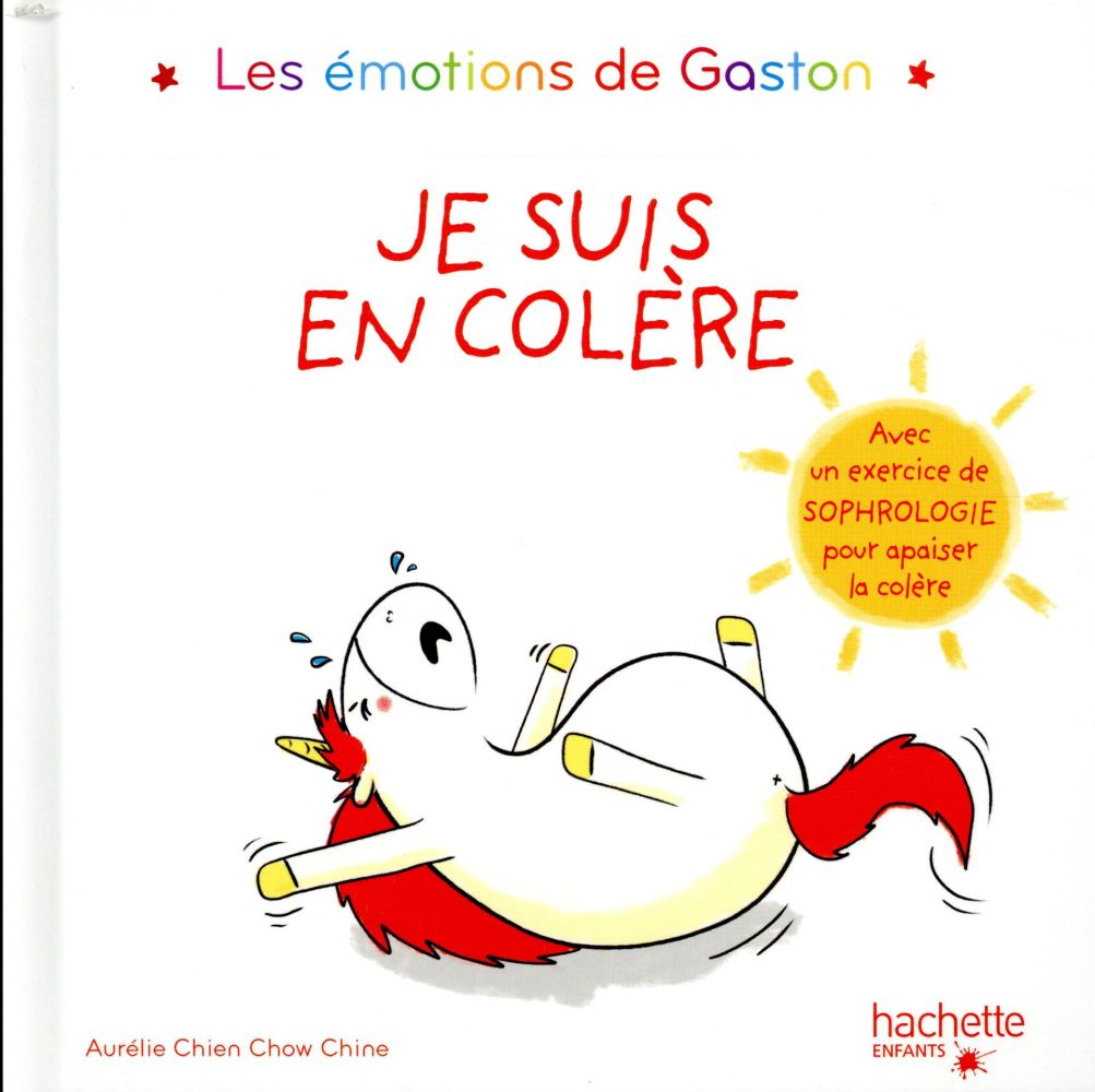 LES EMOTIONS DE GASTON - JE SUIS EN COLERE - CHIEN CHOW CHINE A. - HACHETTE