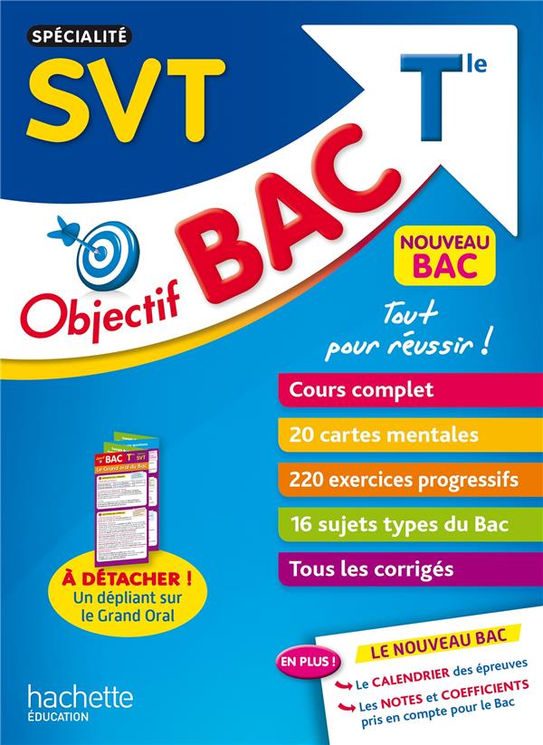 OBJECTIF BAC - SPECIALITE SVT TERM - CORBIN/CAUCHOIS - HACHETTE