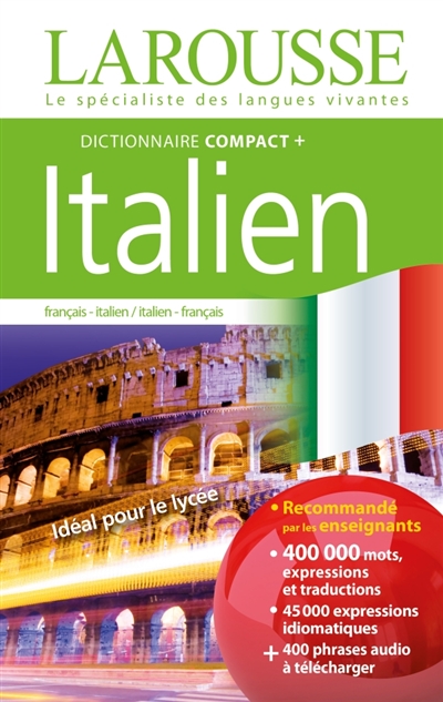 COMPACT PLUS FRANCAIS - ITALIEN - COLLECTIF - LAROUSSE