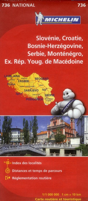 SLOVENIE, CROATIE, BOSNIE-HERZEGOVINE, SERBIE, MONTENEGRO, EX. REP. YOUG. DE MACEDOINE - XXX - MICHELIN