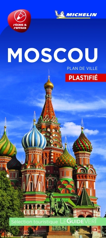 PLANS DE VILLE MICHELIN EUROPE - PLAN MOSCOU (PLASTIFIE) - XXX - MICHELIN