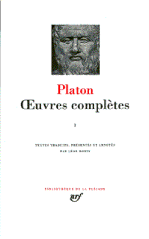 OEUVRES COMPLETES - VOL01 - PLATON - GALLIMARD