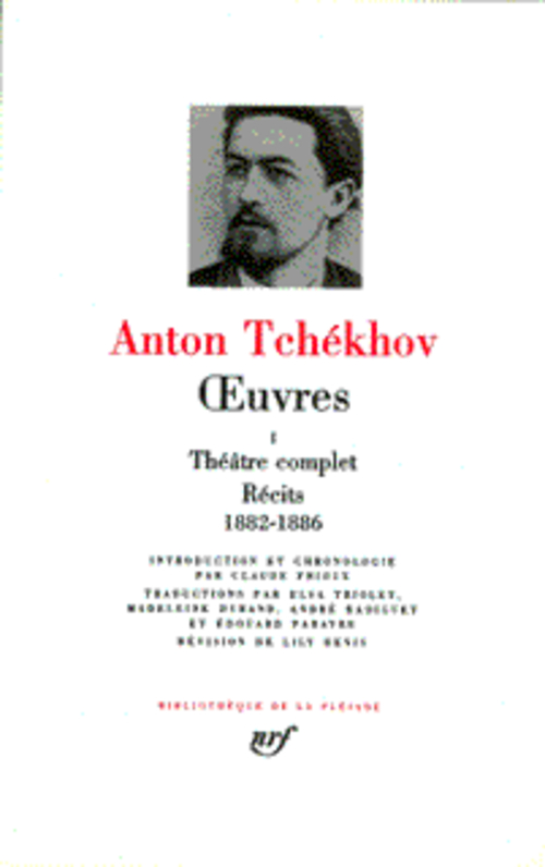 OEUVRES - VOL03 - RECITS 1892-1903 - TCHEKHOV ANTON - GALLIMARD