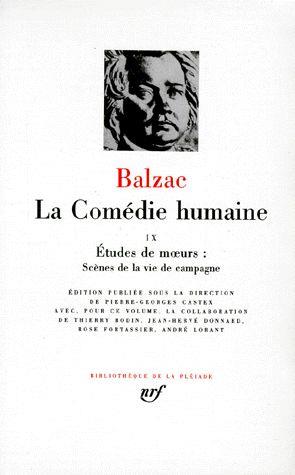 LA COMEDIE HUMAINE - VOL09 - BALZAC HONORE DE - GALLIMARD