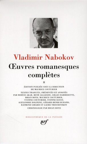 OEUVRES ROMANESQUES COMPLETES - VOL02 - NABOKOV VLADIMIR - GALLIMARD