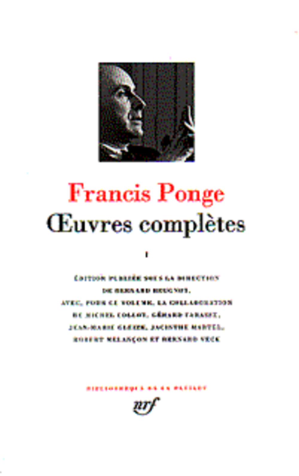 OEUVRES COMPLETES - VOL02 - PONGE FRANCIS - GALLIMARD