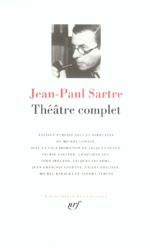 THEATRE COMPLET - SARTRE JEAN-PAUL - GALLIMARD