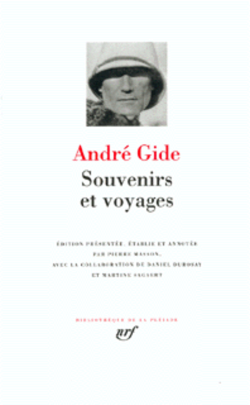 SOUVENIRS ET VOYAGES - GIDE ANDRE - GALLIMARD