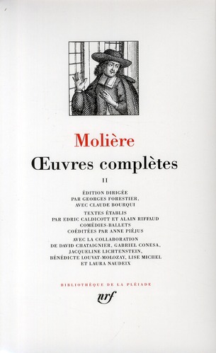 OEUVRES COMPLETES - VOL02 - MOLIERE - GALLIMARD