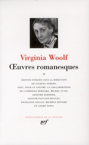 OEUVRES ROMANESQUES - VOL02 - WOOLF VIRGINIA - GALLIMARD