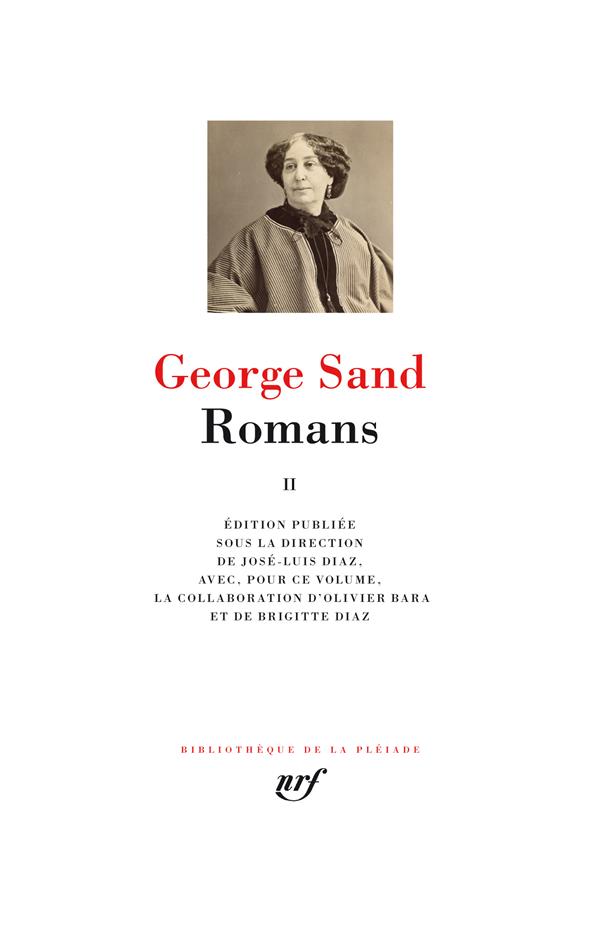 ROMANS - VOL02 - SAND GEORGE - GALLIMARD