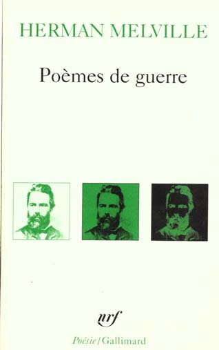 POEMES DE GUERRE - MELVILLE HERMAN - GALLIMARD