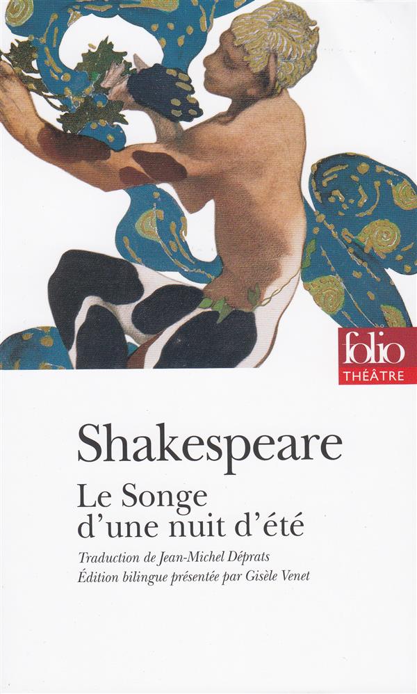 LE SONGE D-UNE NUIT D-ETE - SHAKESPEARE WILLIAM - GALLIMARD