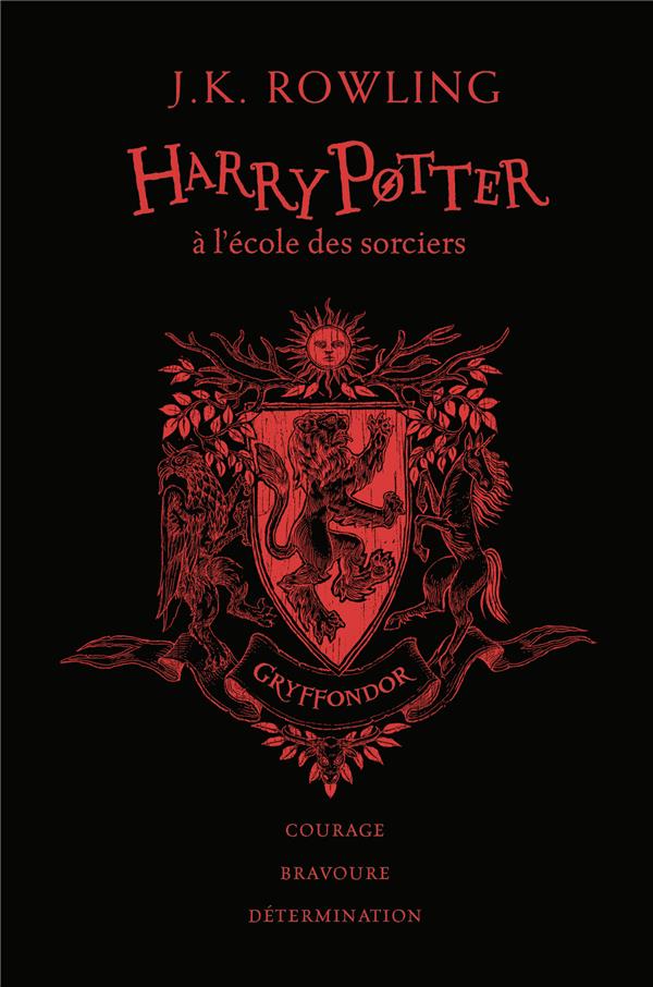 HARRY POTTER - I - HARRY POTTER A L-ECOLE DES SORCIERS - GRYFFONDOR - ROWLING/PINFOLD - GALLIMARD