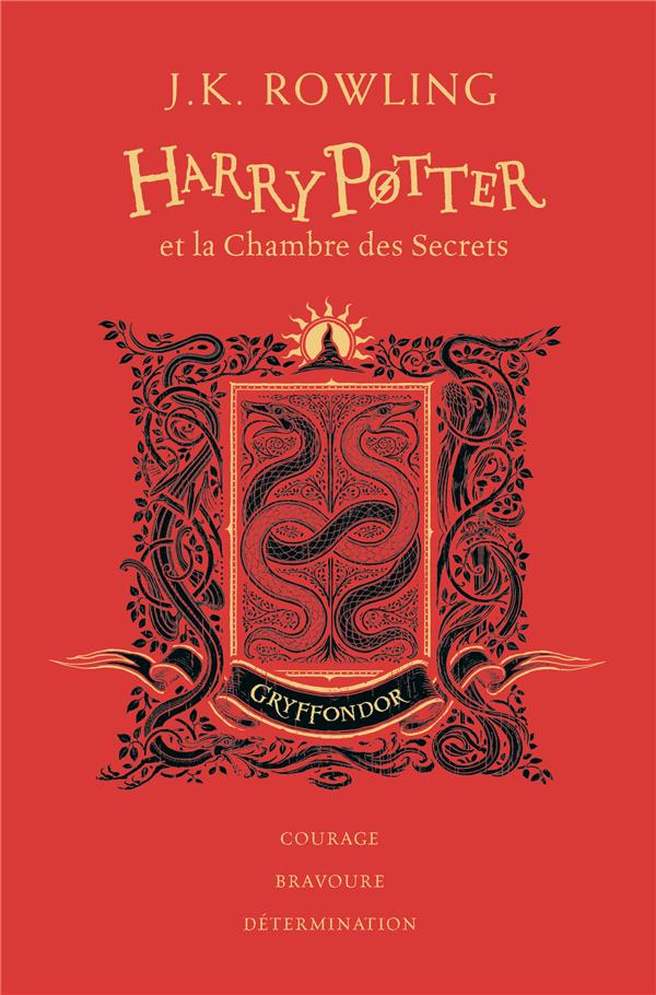 HARRY POTTER - II - HARRY POTTER ET LA CHAMBRE DES SECRETS - GRYFFONDOR - ROWLING J.K. - GALLIMARD