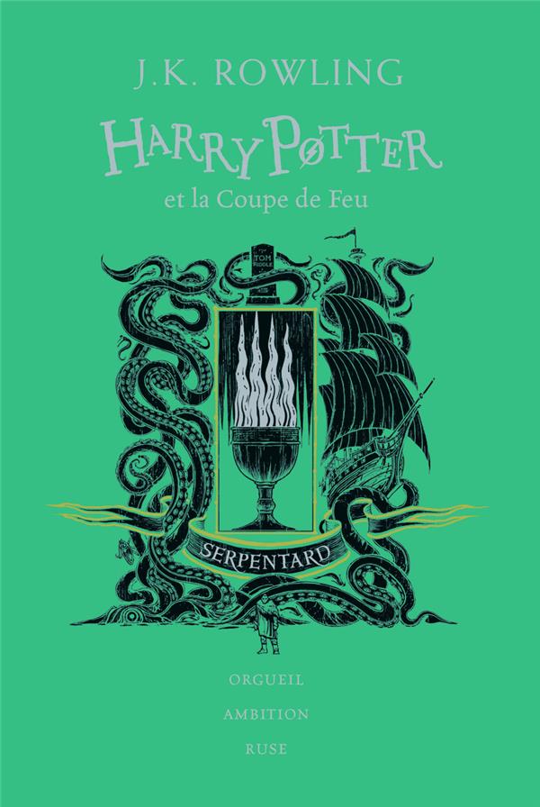 HARRY POTTER ET LA COUPE DE FEU - SERPENTARD - ROWLING/PINFOLD - GALLIMARD