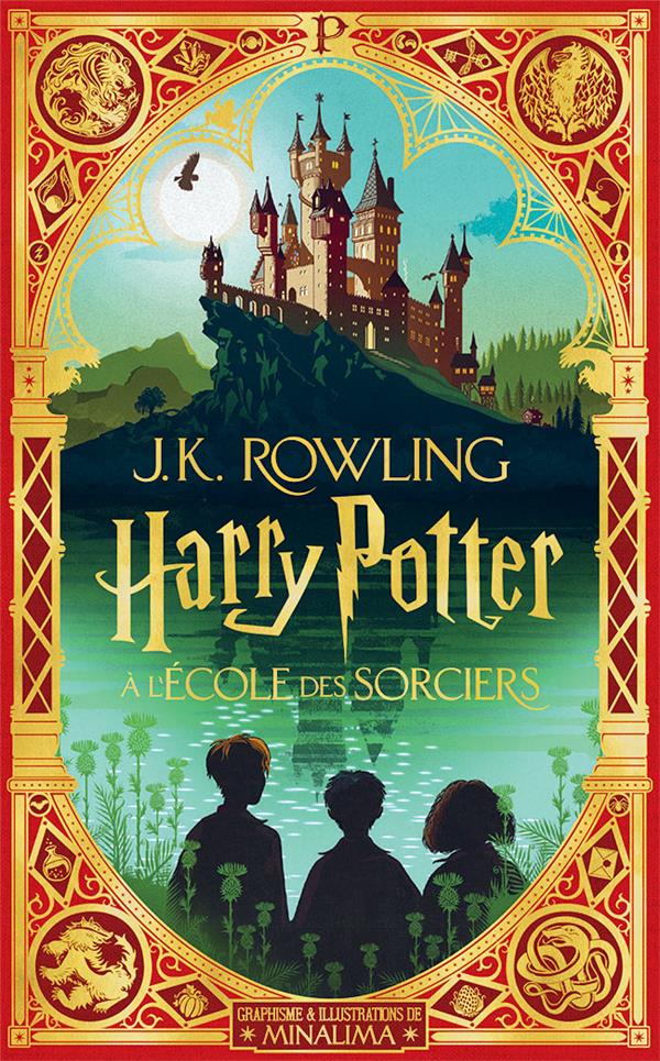 HARRY POTTER A L-ECOLE DES SORCIERS - ROWLING/MINALIMA - GALLIMARD