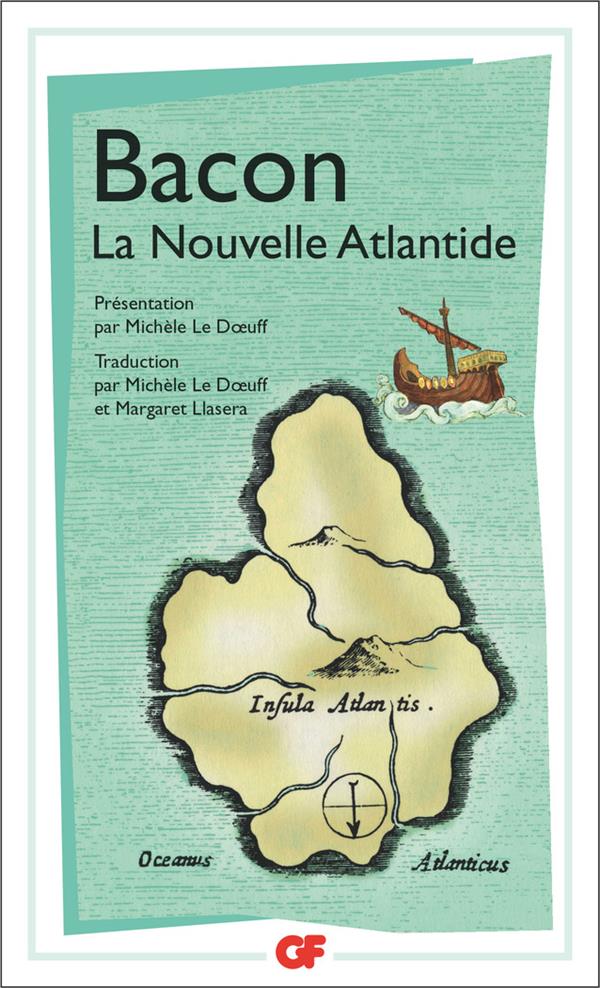 LA NOUVELLE ATLANTIDE - BACON FRANCIS - FLAMMARION