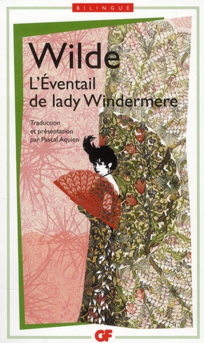 L-EVENTAIL DE LADY WINDERMERE - WILDE OSCAR - FLAMMARION