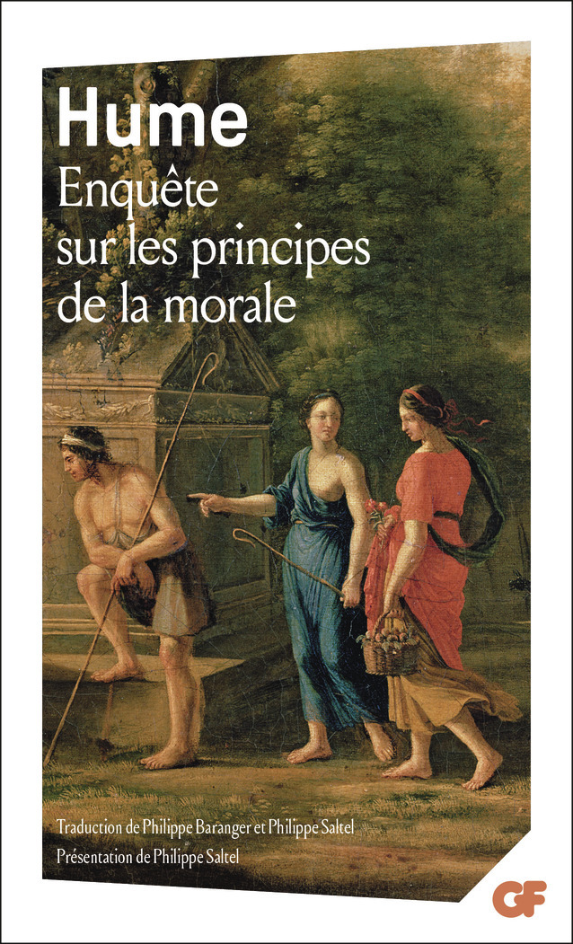 ENQUETE SUR LES PRINCIPES DE LA MORALE - David HUME - FLAMMARION