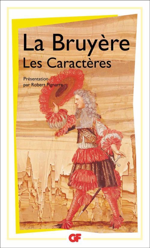 LES CARACTERES - LA BRUYERE - FLAMMARION