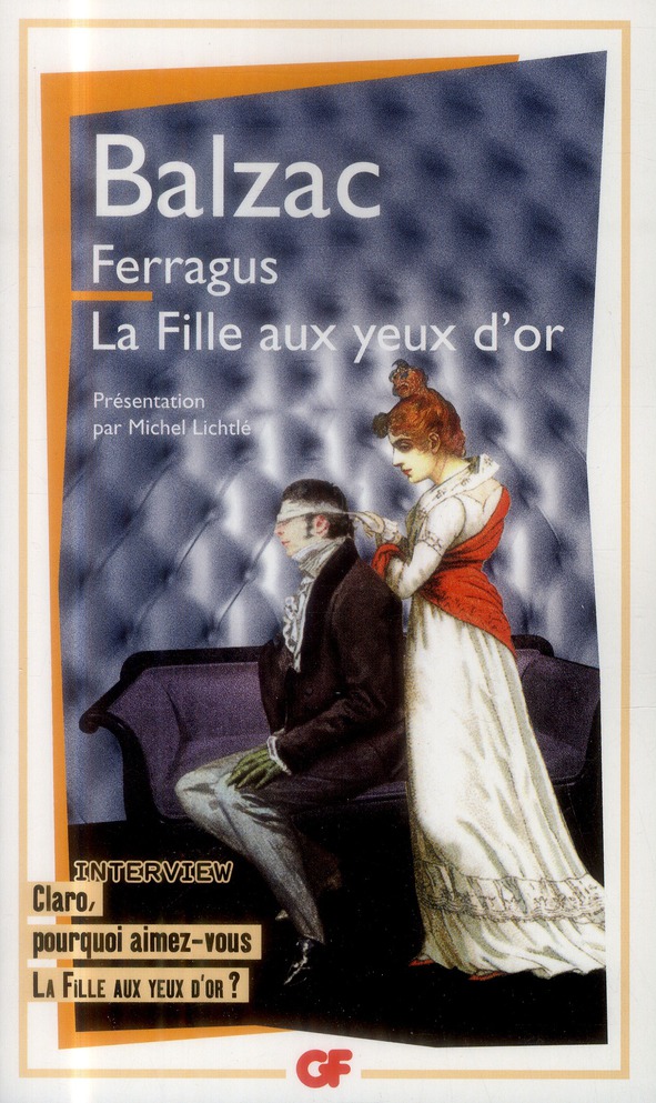 FERRAGUS - LA FILLE AUX YEUX D-OR - BALZAC HONORE DE - Flammarion