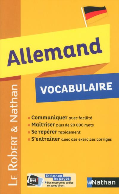 ROBERT & NATHAN VOCABULAIRE ALLEMAND - GABAUDE/MENGARD - CLE INTERNAT