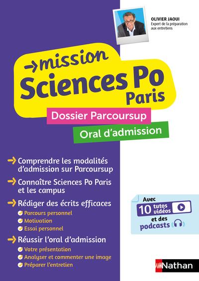 MISSION SCIENCES PO PARIS - DOSSIER PARCOURSUP ORAL D-ADMISSION - JAOUI OLIVIER - CLE INTERNAT