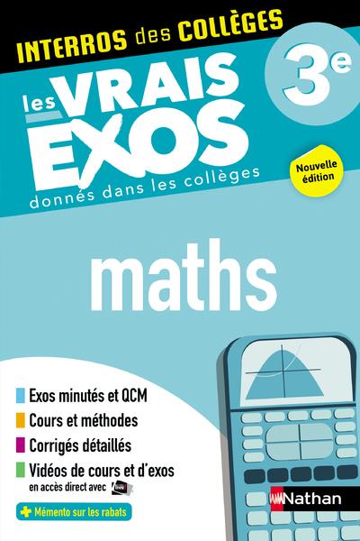 INTERROS DES COLLEGES MATHS 3E - VOL01 - BILLY/BEZARD-FALGAS - CLE INTERNAT