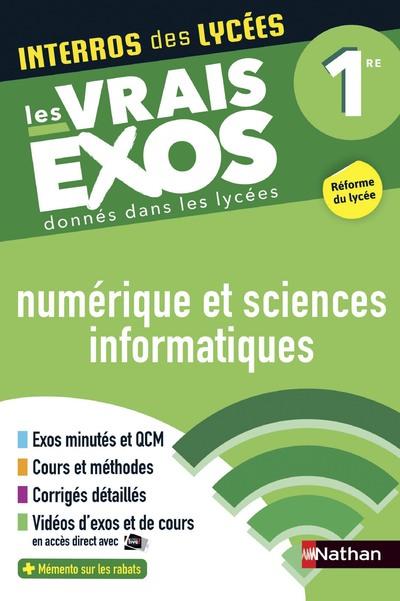 INTERROS DES LYCEES NUMERIQUE ET SCIENCES INFORMATIQUES 1RE - PASQUET STEPHANE - CLE INTERNAT