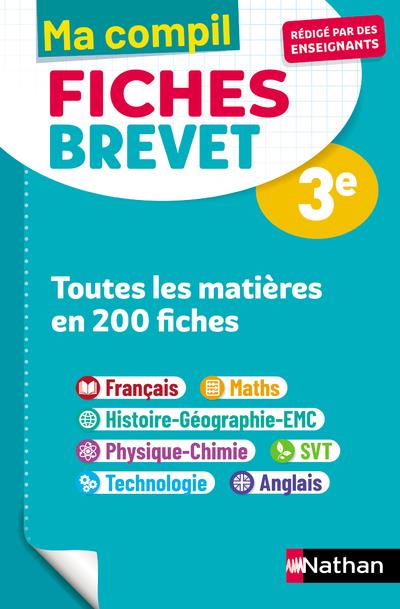 COMPIL FICHES BREVET TOUTES LES MATIERES - COPPENS NICOLAS - CLE INTERNAT COMPIL FICHES BREVET TOUTES LES MATIERES - COPPENS NICOLAS - CLE INTERNAT