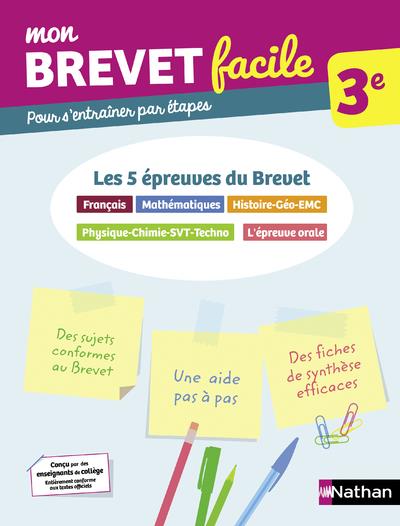 MON BREVET FACILE 3E - TOUTES LES MATIERES - VOL06 - BOUHOURS/TOUCHET - CLE INTERNAT