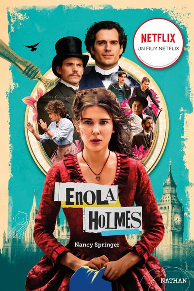 LES ENQUETES D-ENOLA HOLMES - TOME 1 LA DOUBLE DISPARITION -EDITION FILM- - VOL01 - SPRINGER/GAUTHEY - CLE INTERNAT