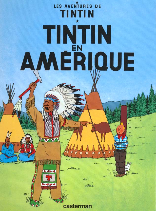 TINTIN EN AMERIQUE - HERGE - CASTERMAN