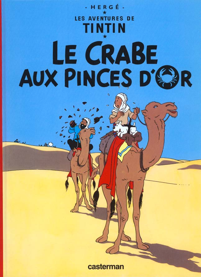 LE CRABE AUX PINCES D-OR - HERGE - CASTERMAN