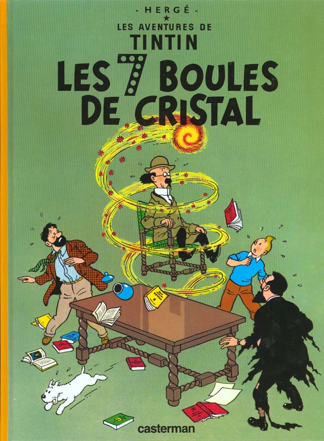 LES 7 BOULES DE CRISTAL - HERGE - CASTERMAN