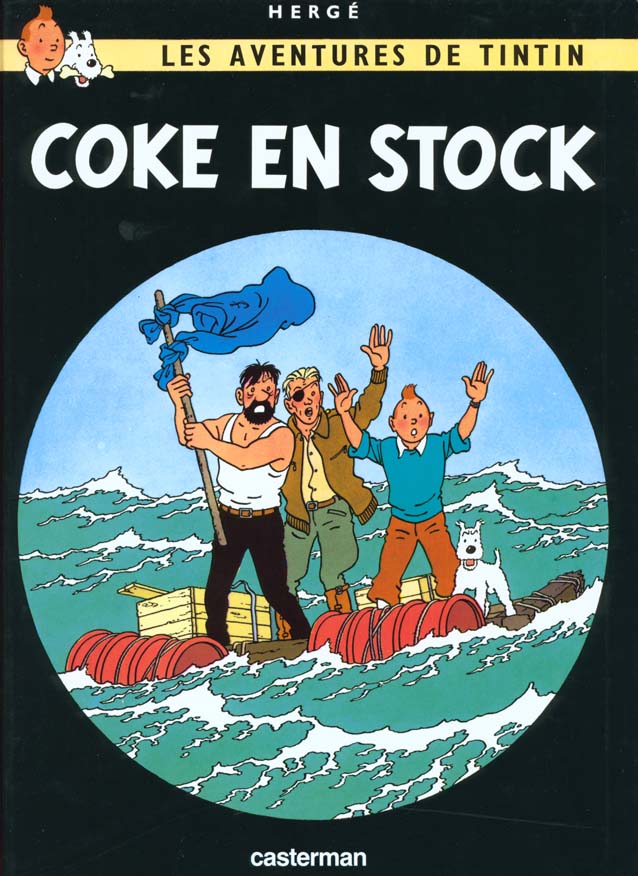 COKE EN STOCK - TINTIN T19 - HERGE - CASTERMAN