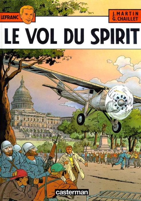 LE VOL DU SPIRIT - MARTIN/CHAILLET - CASTERMAN