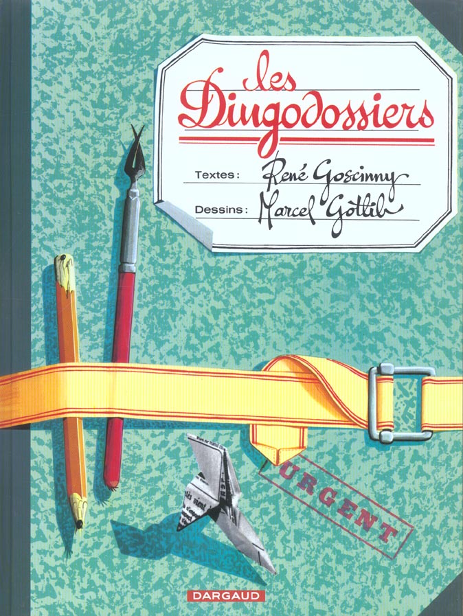 LES DINGODOSSIERS - TOME 0 - LES DINGODOSSIERS - TOME 1 - GOSCINNY - DARGAUD