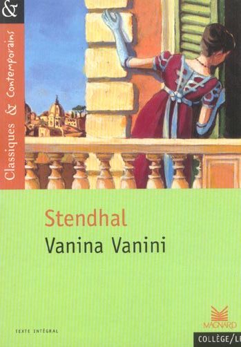 VANINA VANINI - CLASSIQUES ET CONTEMPORAINS - STENDHAL/GOUIFFES - MAGNARD