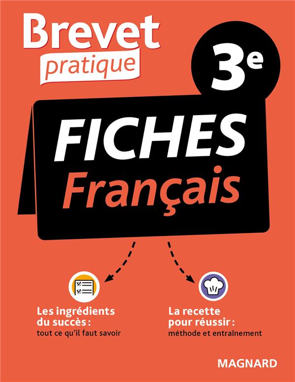 BREVET PRATIQUE FICHES FRANCAIS 3E - COLY SYLVIE - MAGNARD