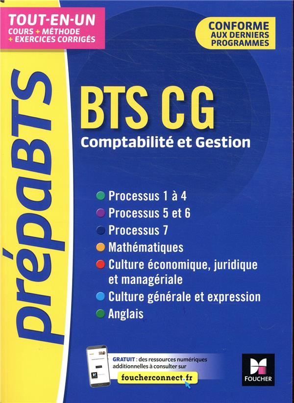 PREPABTS - BTS CG - TOUTES LES MATIERES - REVISION ET ENTRAINEMENT - VERLANT/PREVOST - FOUCHER