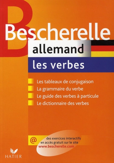 BESCHERELLE ALLEMAND : LES VERBES - OUVRAGE DE REFERENCE SUR LA CONJUGAISON ALLEMANDE - ESTERLE MICHEL - HATIER JEUNESSE