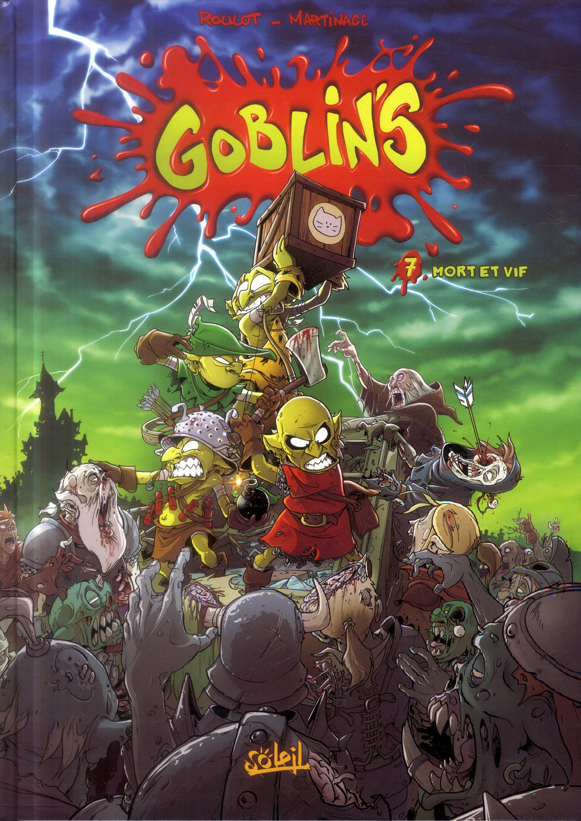 GOBLIN-S T07 - MORT ET VIF - ROULOT-T+MARTINAGE-C - Soleil