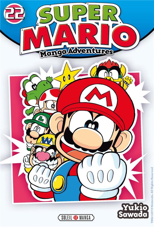 SUPER MARIO MANGA ADVENTURES T22 - SAWADA YUKIO - Soleil Productions