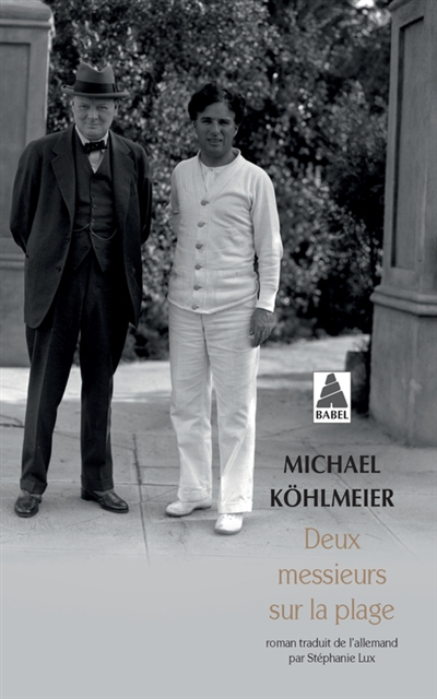 DEUX MESSIEURS SUR LA PLAGE (BABEL) - KOHLMEIER MICHAEL/LU - Actes Sud