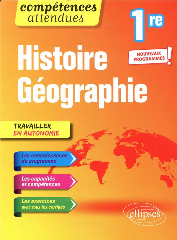 HISTOIRE-GEOGRAPHIE - PREMIERE - NOUVEAUX P ROGRAMMES - HAMMERTON JEREMY - ELLIPSES MARKET