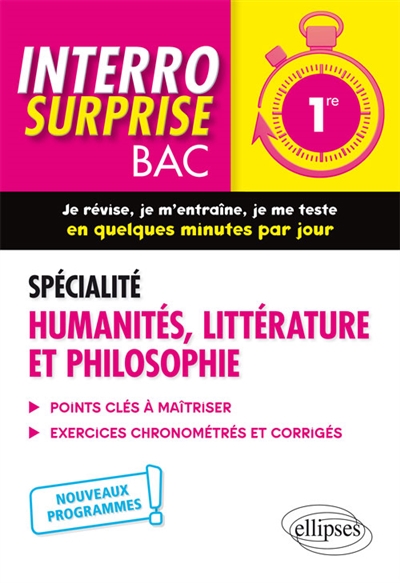 SPECIALITE HUMANITES, LITTERATURE ET PHILOS OPHIE -  PREMIERE - NOUVEAUX PROGRAMMES - DOLISI/PAUL - ELLIPSES MARKET